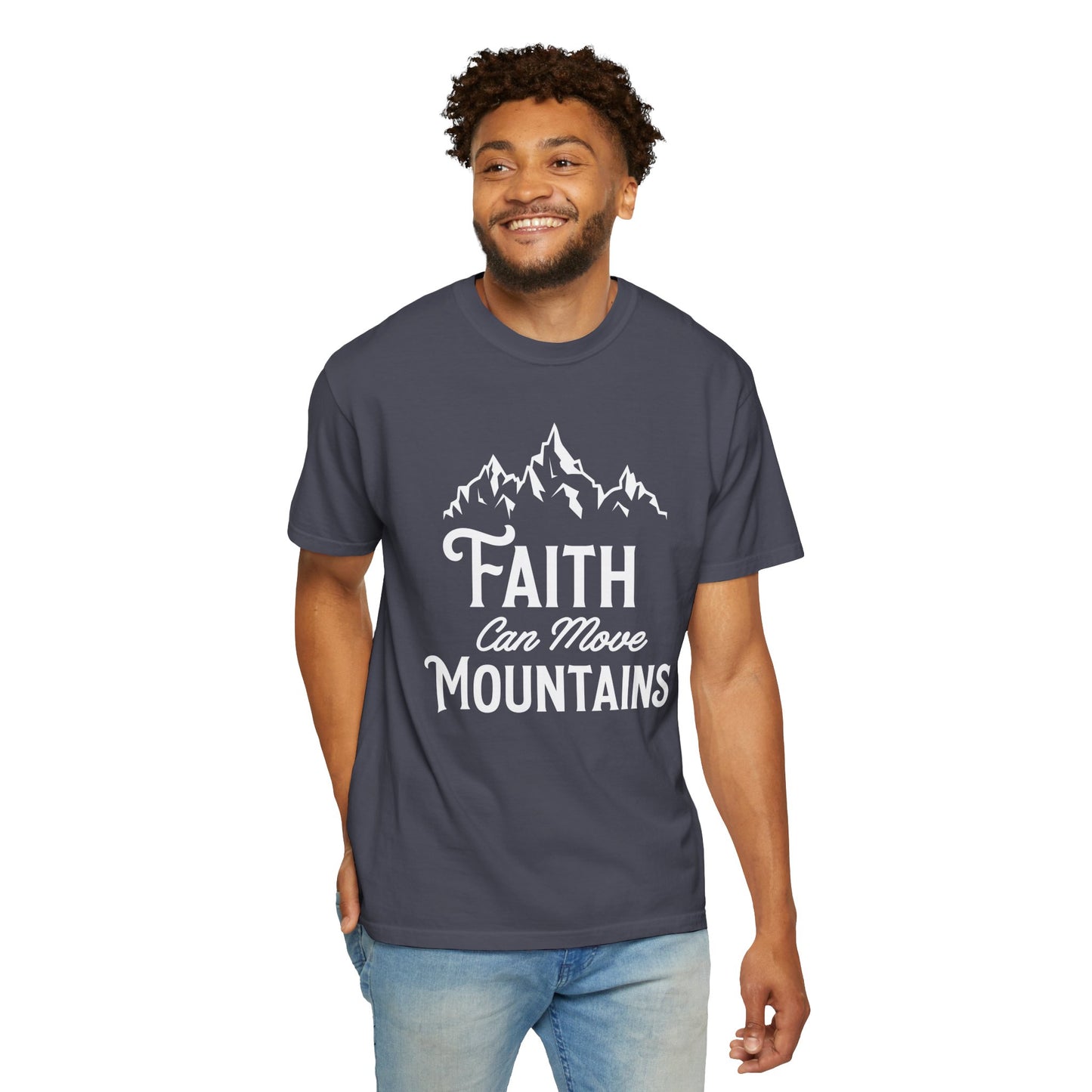 Faith Mountains Christian - T-Shirt