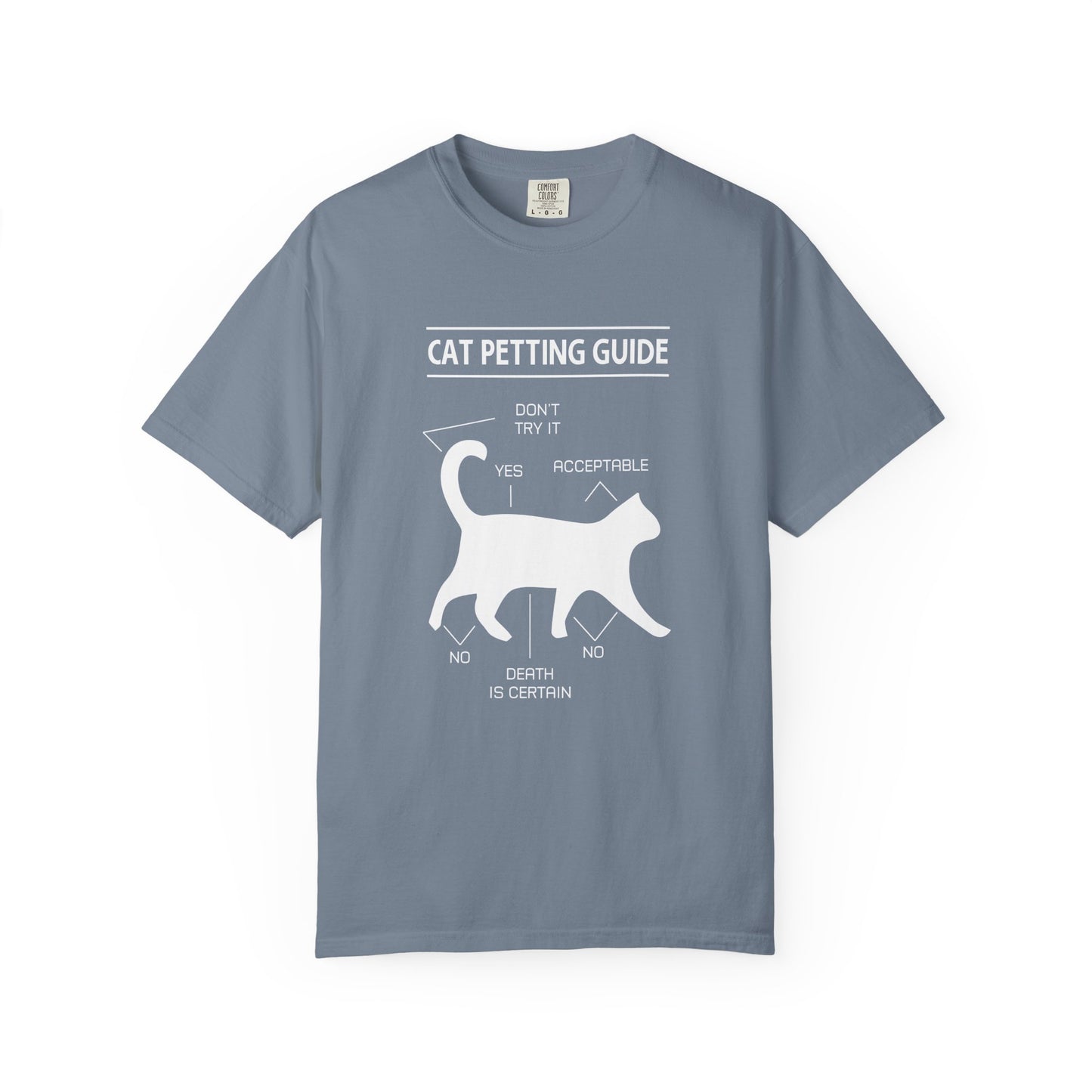 Cat Petting guide - T-Shirt