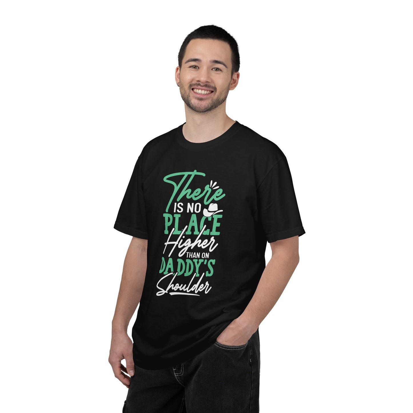 Daddys Shoulder Dad - T-Shirt