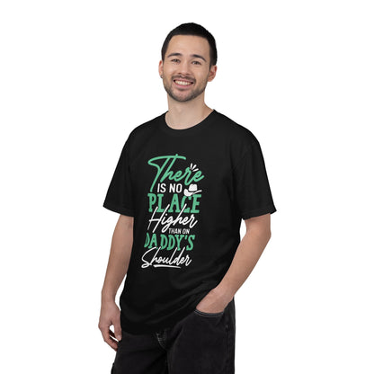 Daddys Shoulder Dad - T-Shirt