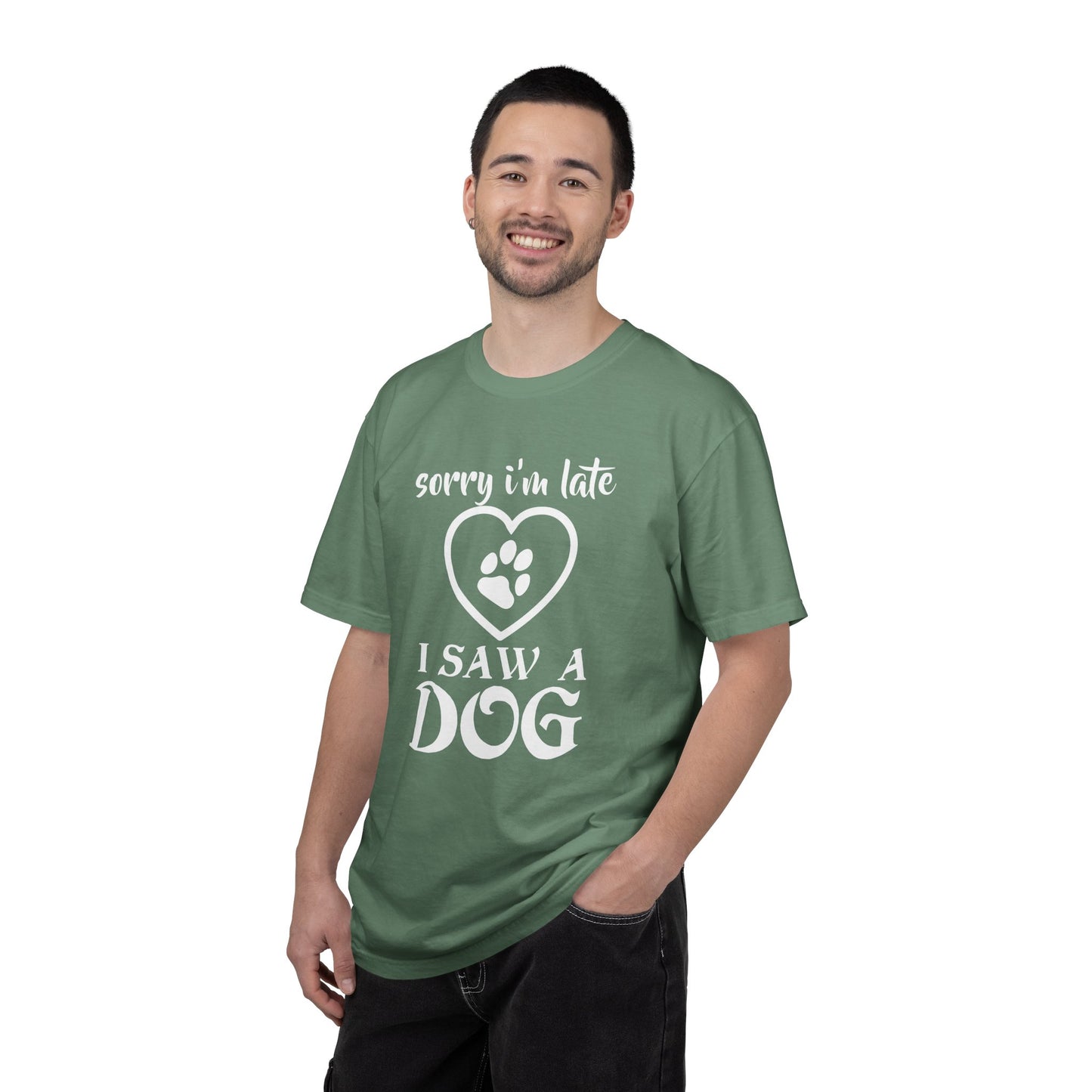 Sorry Im Late Dogs - T-Shirt