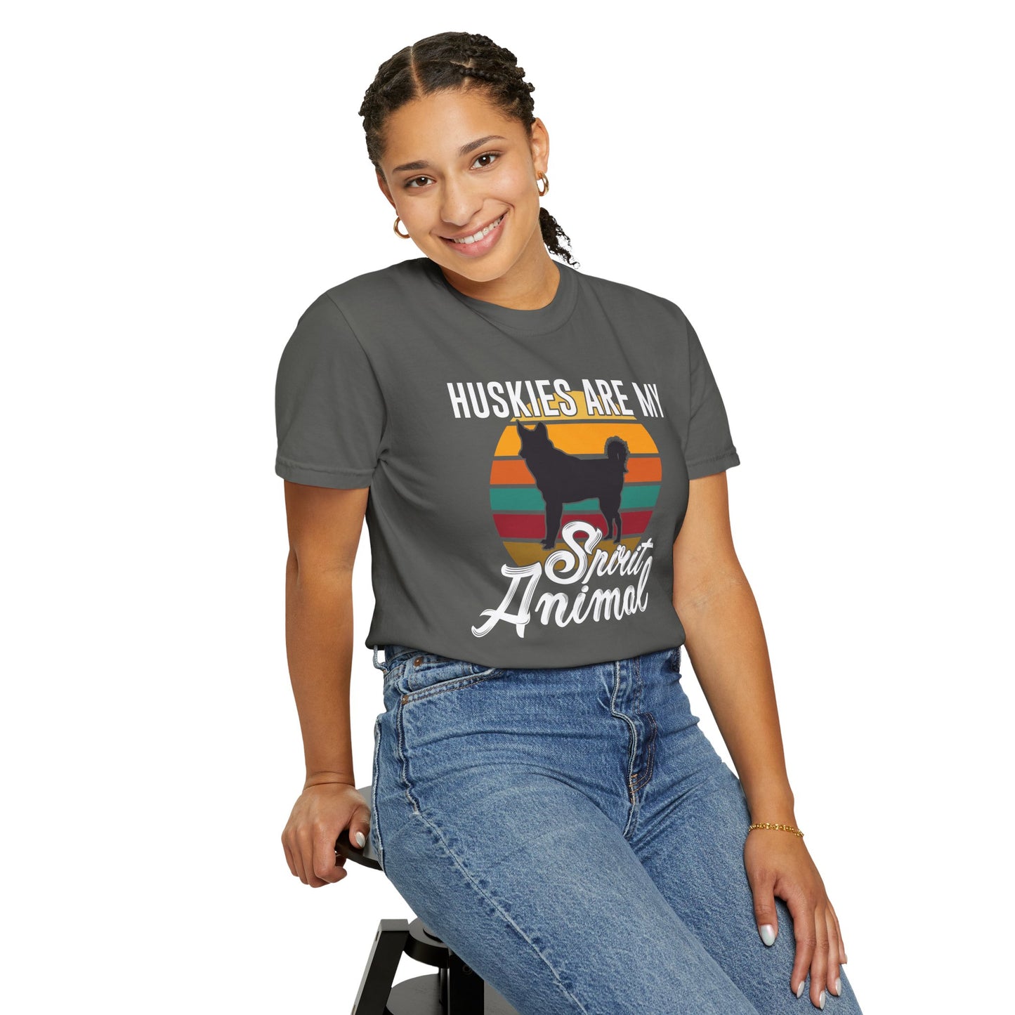 Husky Spirit Animal Dogs - T-Shirt