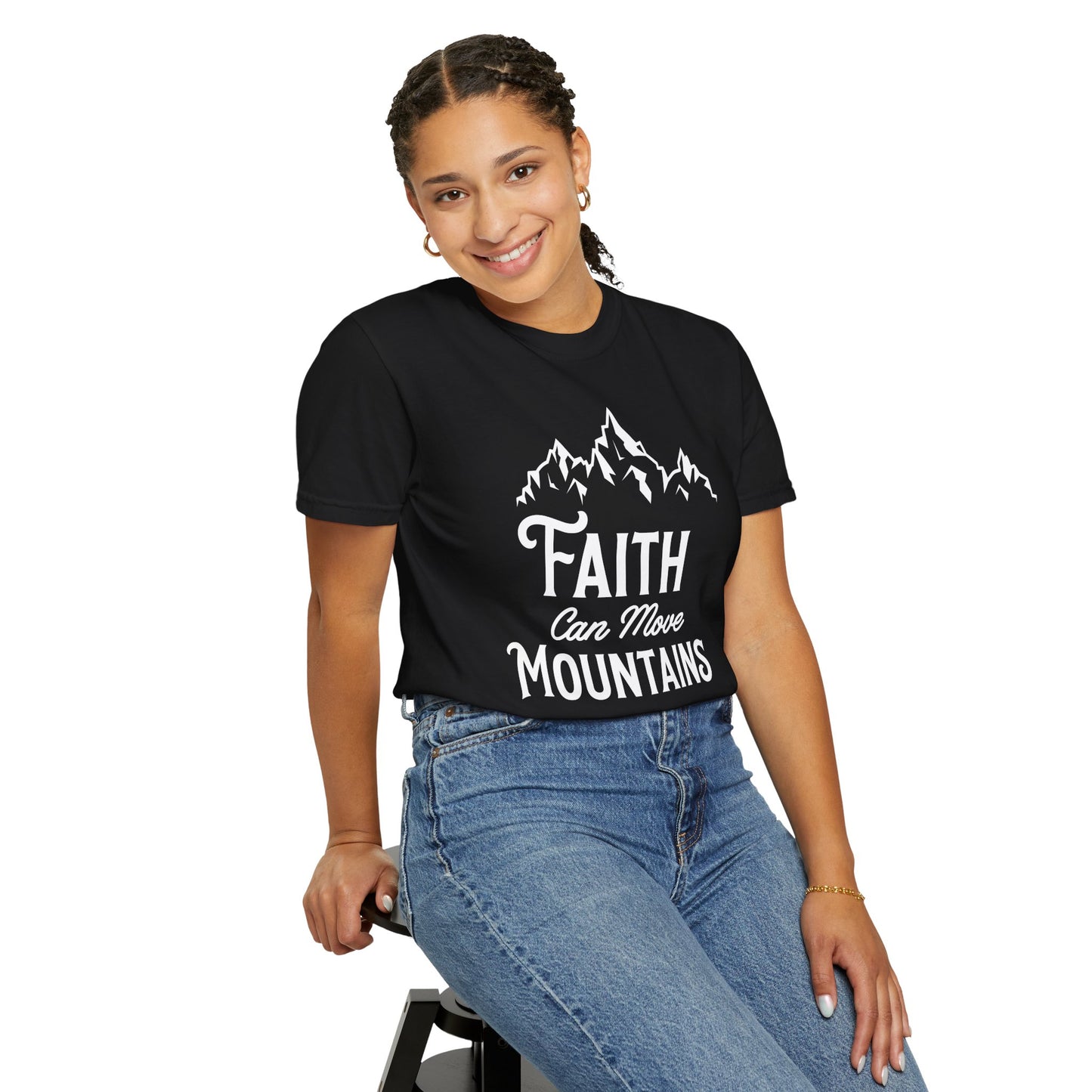 Faith Mountains Christian - T-Shirt