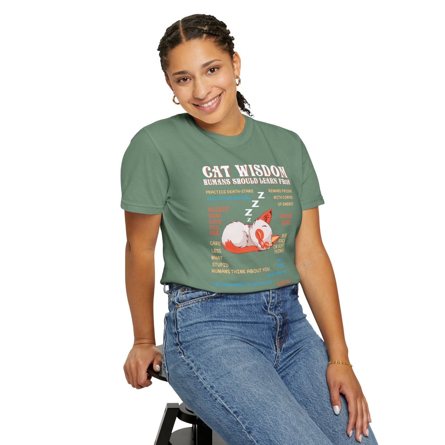 Cat Wisdom - T-Shirt