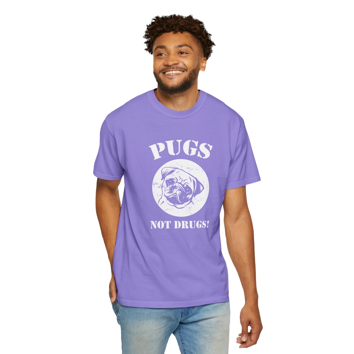 Pugs Not Drugs Dogs - T-Shirt