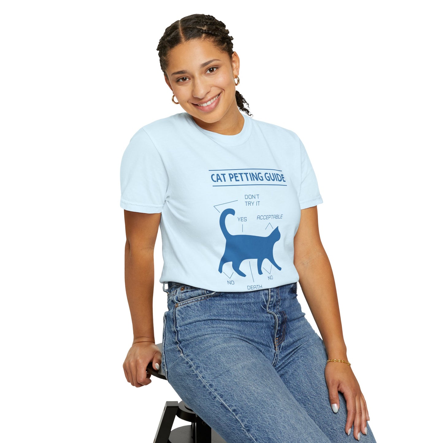 Cat Petting guide - T-Shirt