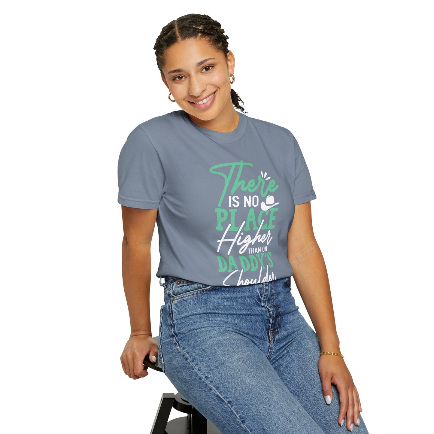 Daddys Shoulder Dad - T-Shirt