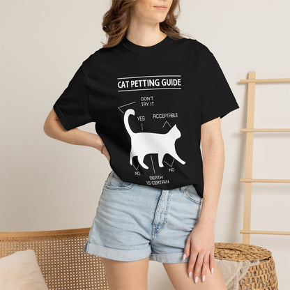 Cat Petting guide - T-Shirt