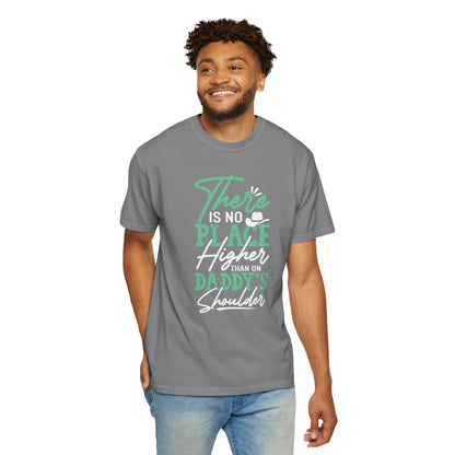 Daddys Shoulder Dad - T-Shirt