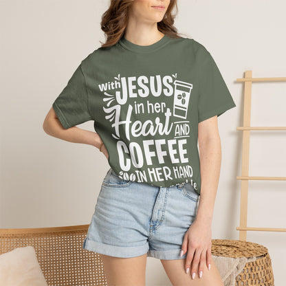 Jesus in Her Heart - T-Shirt