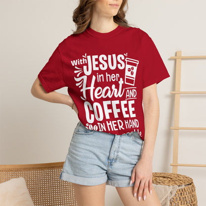 Jesus in Her Heart - T-Shirt