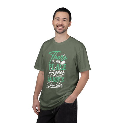Daddys Shoulder Dad - T-Shirt