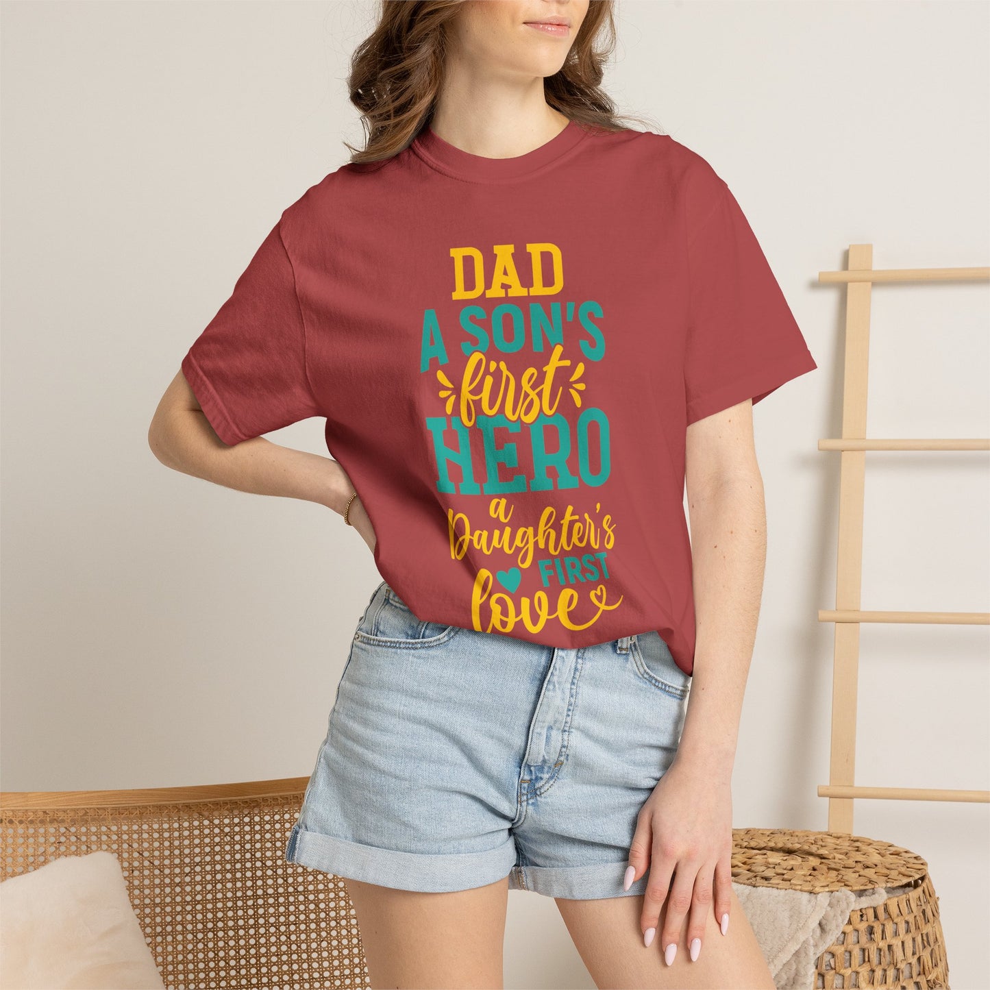 Daughter Son first Dad - T-Shirt