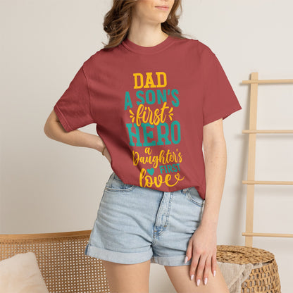 Daughter Son first Dad - T-Shirt