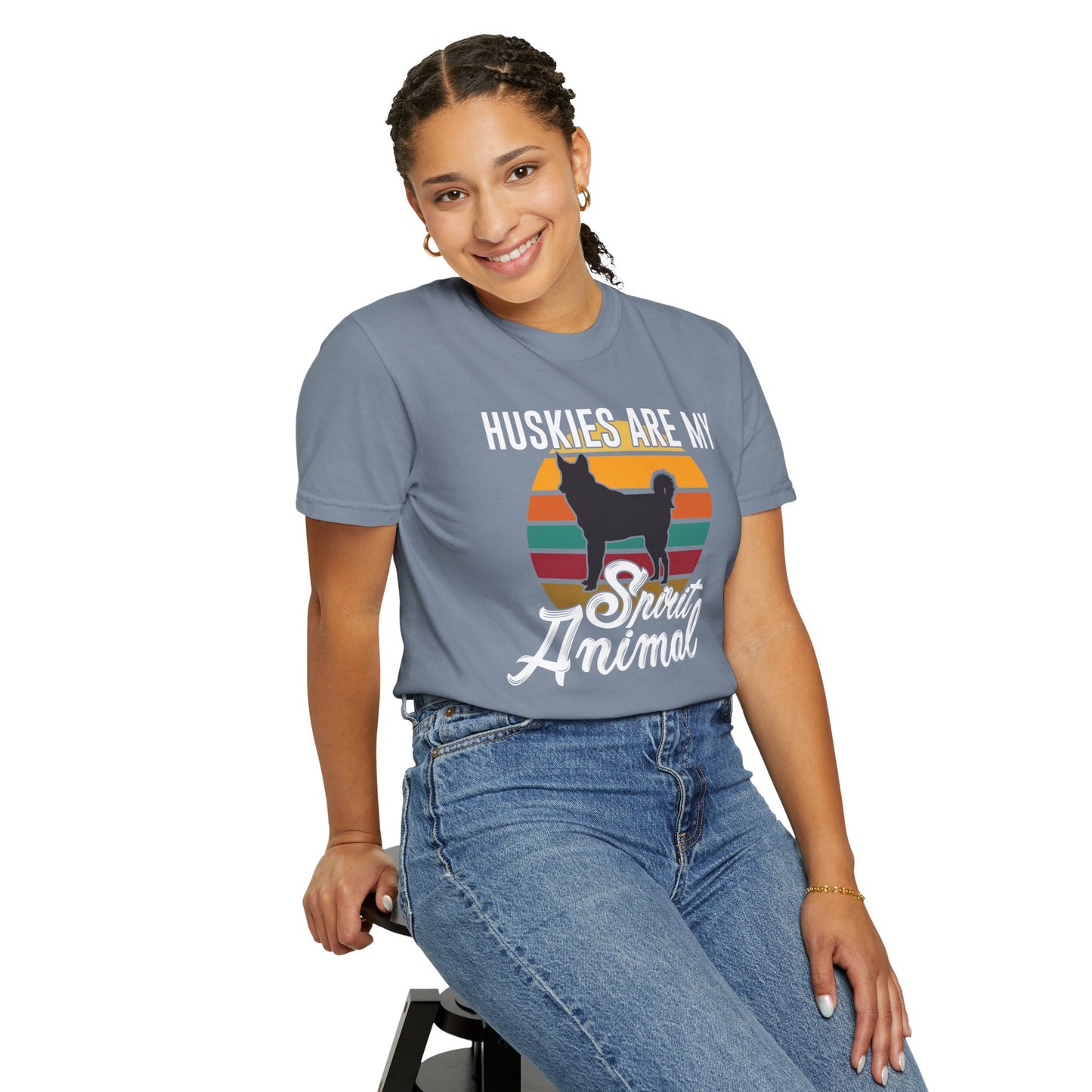 Husky Spirit Animal Dogs - T-Shirt