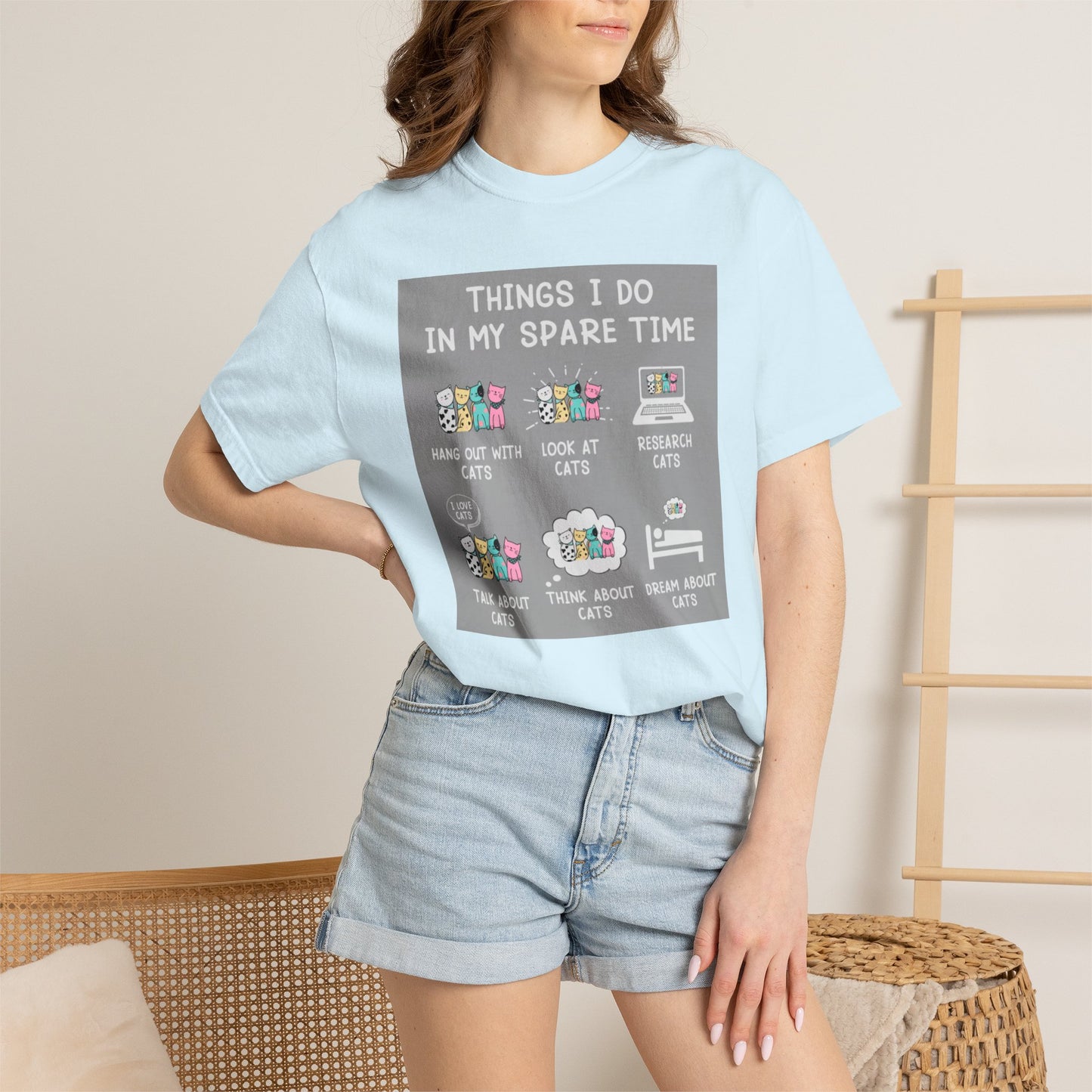 Things I Do Cat - T-Shirt
