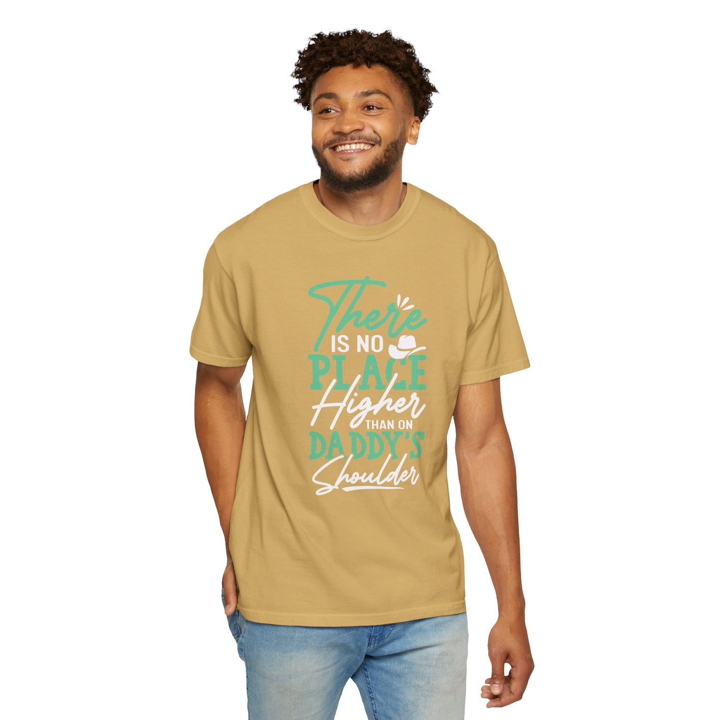 Daddys Shoulder Dad - T-Shirt