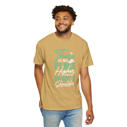Daddys Shoulder Dad - T-Shirt