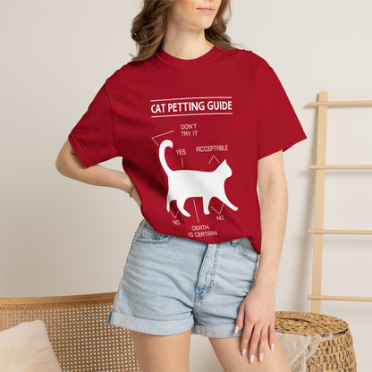 Cat Petting guide - T-Shirt
