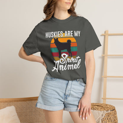 Husky Spirit Animal Dogs - T-Shirt