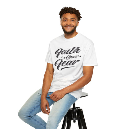 Faith Over Fear Christian - T-Shirt