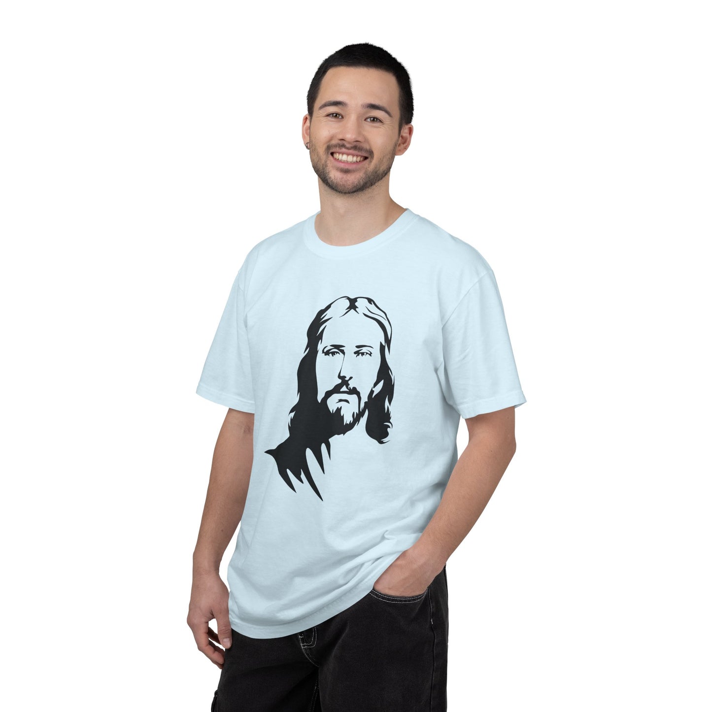 Jesus Portrait T-Shirt — Inspirational Christian Faith Tee