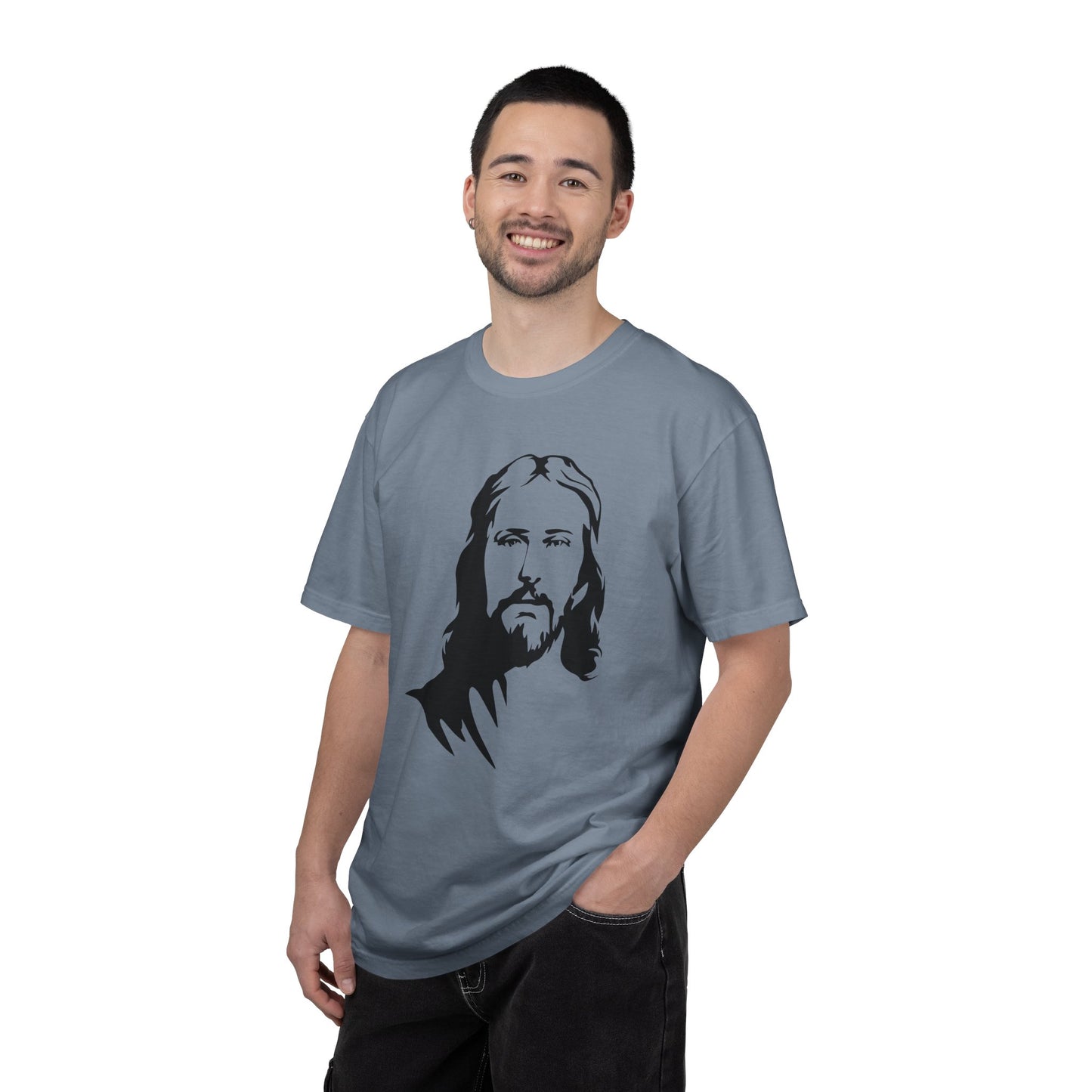 Jesus Portrait T-Shirt — Inspirational Christian Faith Tee
