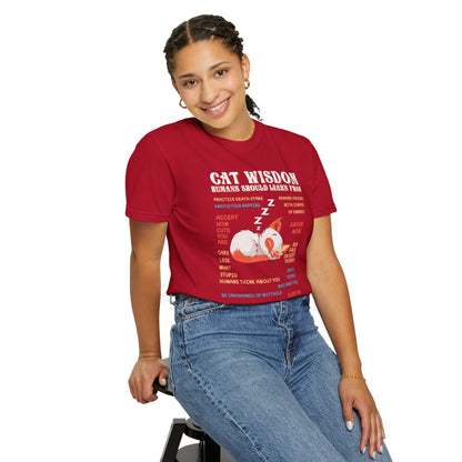 Cat Wisdom - T-Shirt